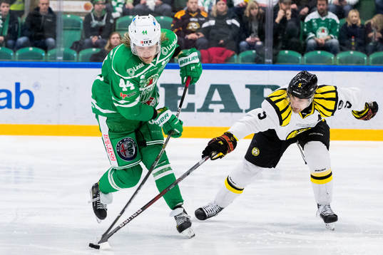 Rögles Olle Liss och Brynäs Lukas Kilström