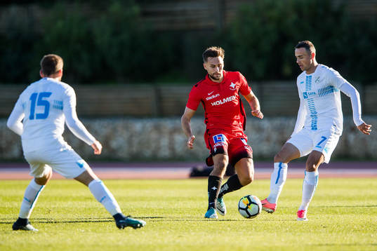 Norrköpings Johannes Vall och Rijekas Zoran Kvrzic