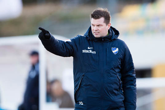 Norrköpings tränare Jens Gustafsson