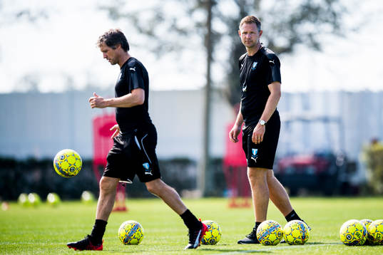 Malmö FFs assisterande tränare Jens Fjellström och
