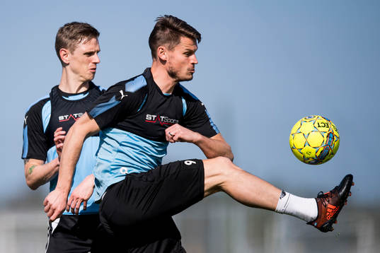 Malmö FFs Markus Rosenberg och Sören Rieks