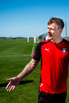 Malmö FFs målvakt Johan Dahlin