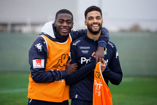 IFK Göteborgs Adil Titi och Kristopher Da Graca