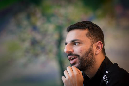 IFK Göteborgs tränare Poya Asbaghi