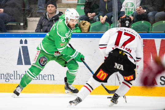 Rögles Craig Schira och Örebro Daniel Viksten