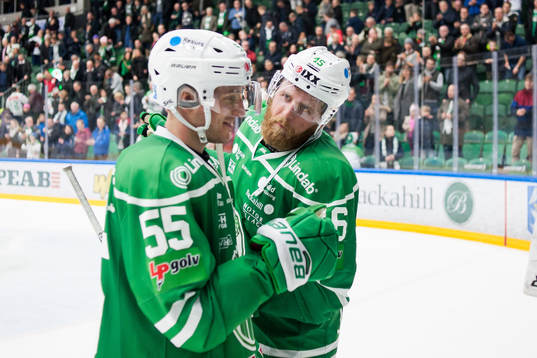 Rögles Janne Jalasvaara och Ben Youds