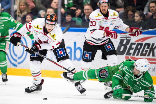 Rögles Simon Ryfors och Örebro Anton Hedman