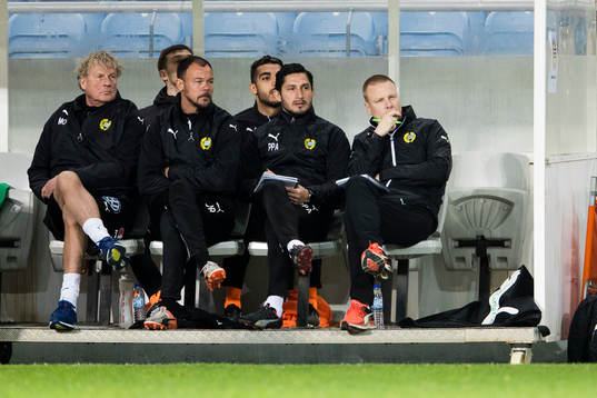 Hammarbys assisterande tränare Joachim Björklund,