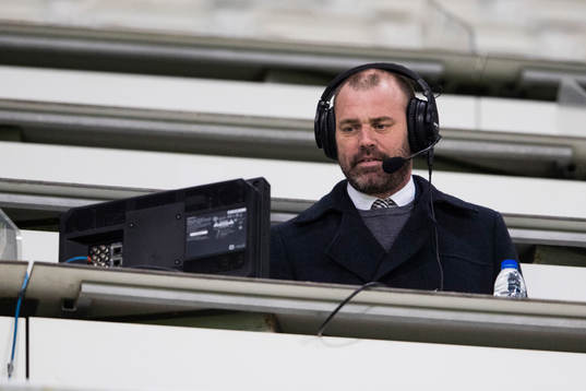 Cmores kommentator Daniel Kristiansson