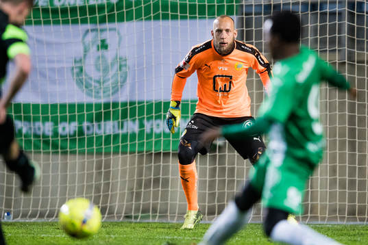 Hammarbys målvakt Benny Lekström