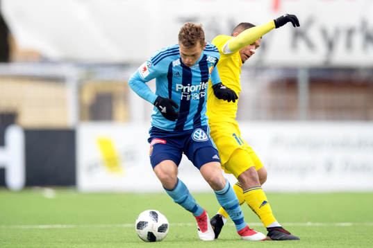 Djurgårdens Jesper Karlström och Helsingfors Moshtagh