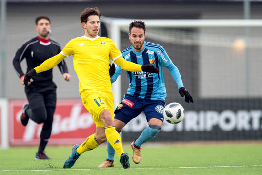Helsingfors Sebastian Dahlström och Djurgårdens Dzenis