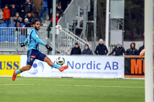Djurgårdens Othman El Kabir gör 2-1