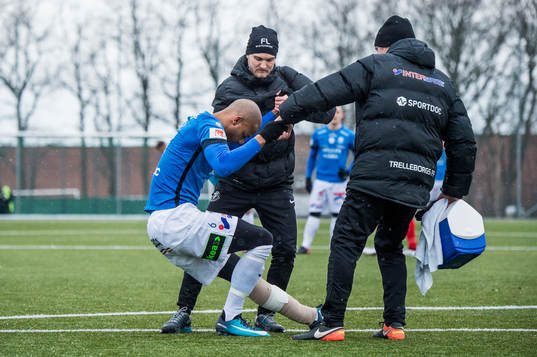 Trelleborgs Salif Camara Jönsson skadas