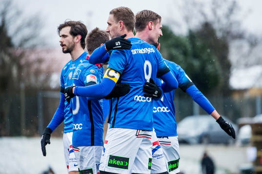 Trelleborgs Marcus Pode kramar om Anton Tideman
