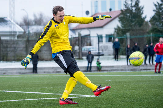 Östers målvakt Robin Malmkvist