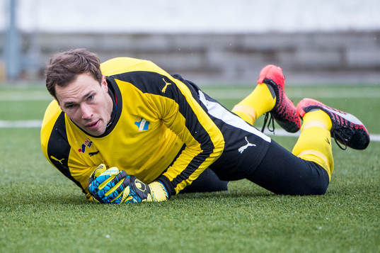 Östers målvakt Robin Malmkvist