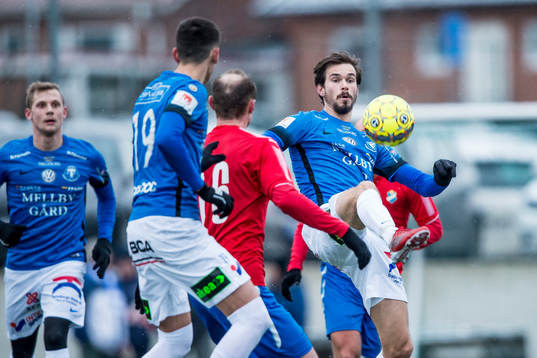 Trelleborgs Sebastian Ohlsson, Dennis Hadzikadunic och Erik