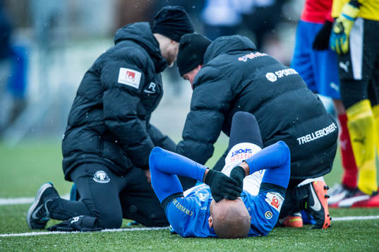 Trelleborgs Salif Camara Jönsson skadas