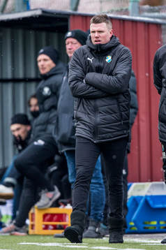 Östers tränare Christian Järdler