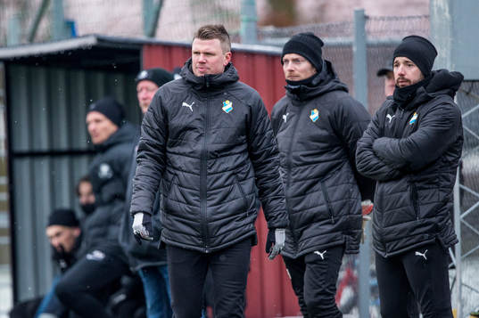 Östers tränare Christian Järdler