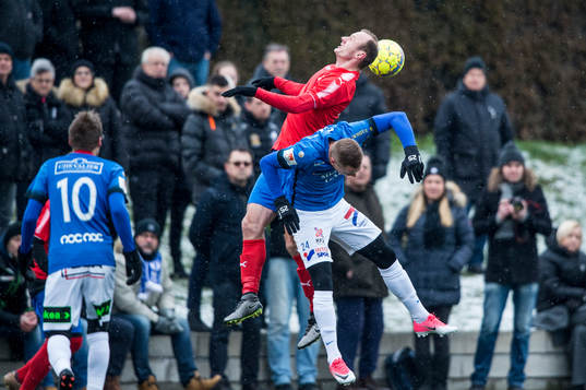 Östers Dragan Kapcevic mot Trelleborgs Mattias Håkansson