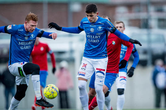 Trelleborgs Lasse Nielsen och Dennis Hadzikadunic