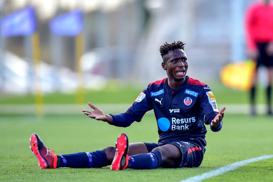 Helsingborgs Mamudo Moro deppar