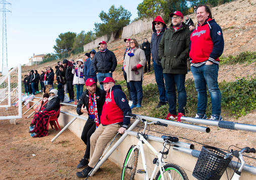 Supportrar från Helsingborg
