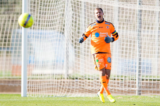 Helsingborgs målvakt Pär Hansson