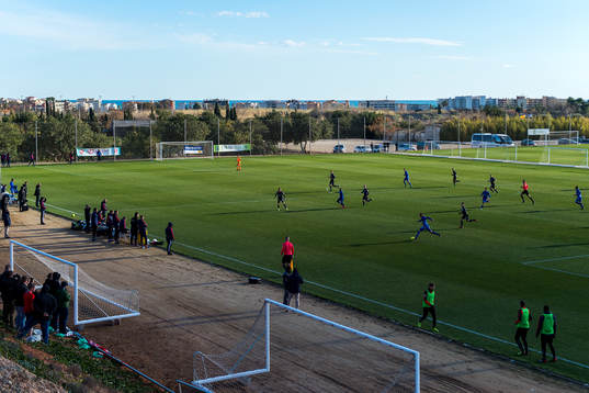 Vy över matchplanerna