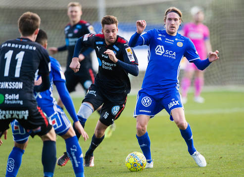 Helsingborgs Mikael Dahlberg och Sundsvalls David Myrestam