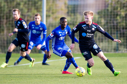 Sundsvalls Peter Wilson och Helsingborgs Andreas Landgren
