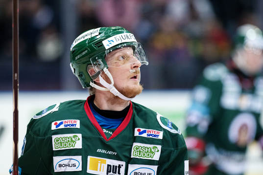 Frölundas Simon Hjalmarsson deppar