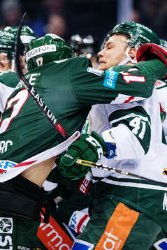 Frölundas Sebastian Stålberg och Färjestads Ilari Melart