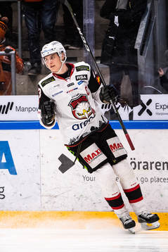 Malmö Redhawks Fredrik Händemark  jublar