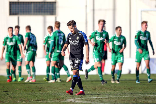 IFK Göteborgs Amin Affane deppar