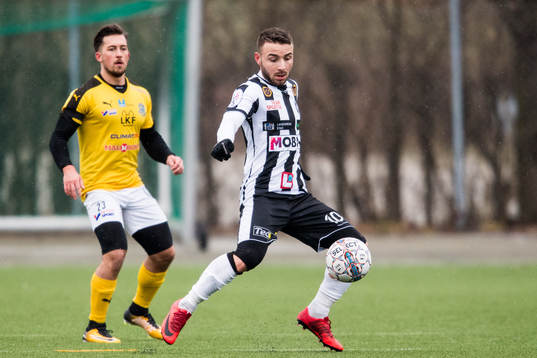 Landskronas Filip Pivkovski och Lunds Gustav Hillstedt