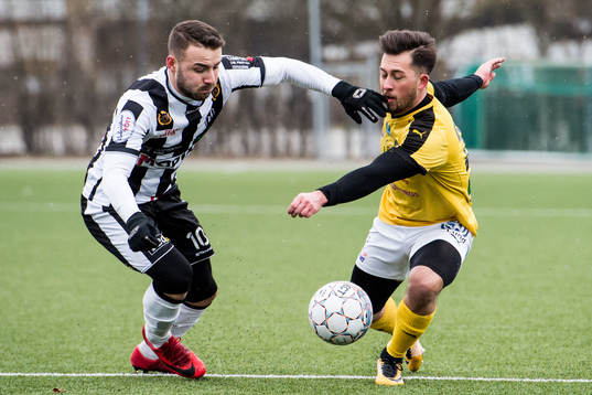 Landskronas Filip Pivkovski och Lunds Gustav Hillstedt