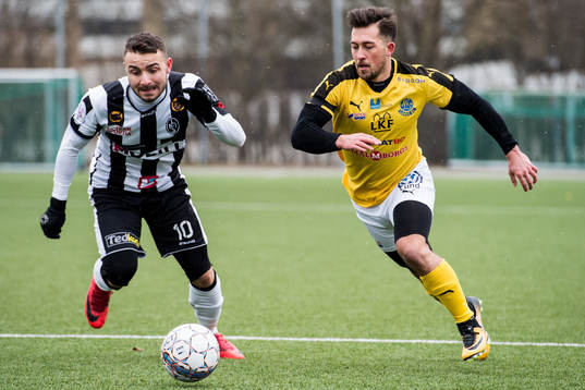 Landskronas Filip Pivkovski och Lunds Gustav Hillstedt