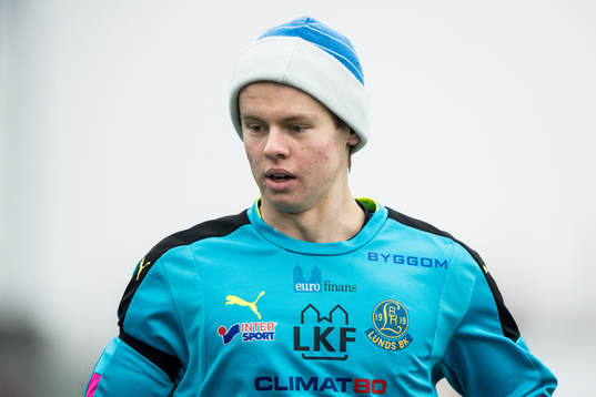 Lunds målvakt Jakob Tånnander