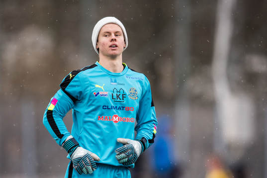 Lunds målvakt Jakob Tånnander
