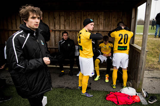 Lunds Stefan Arnshed och Andre Strandberg