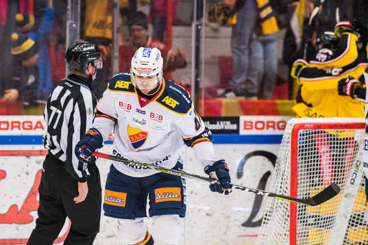 Djurgårdens Linus Johansson deppar