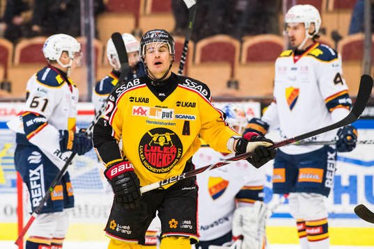 Luleås Karl Fabricius deppar