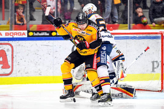 Luleås Patrick Cehlin och Djurgårdens Alexander Urbom