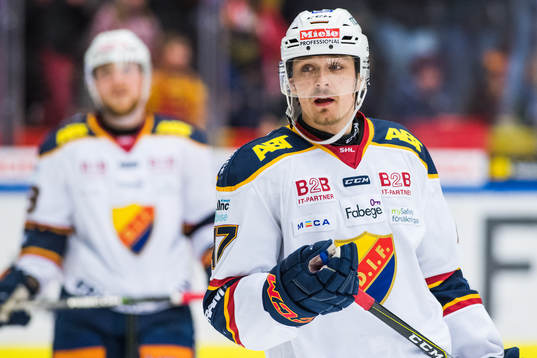 Djurgårdens Linus Johansson deppar