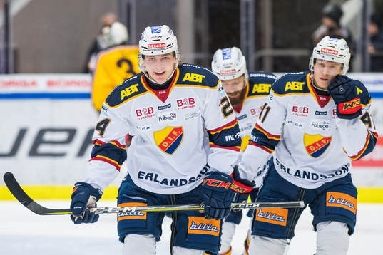 Djurgårdens Erik Walli-Walterholm jublar