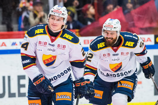 Djurgårdens Erik Walli-Walterholm jublar