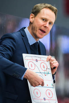 Djurgårdens tränare Robert Ohlsson